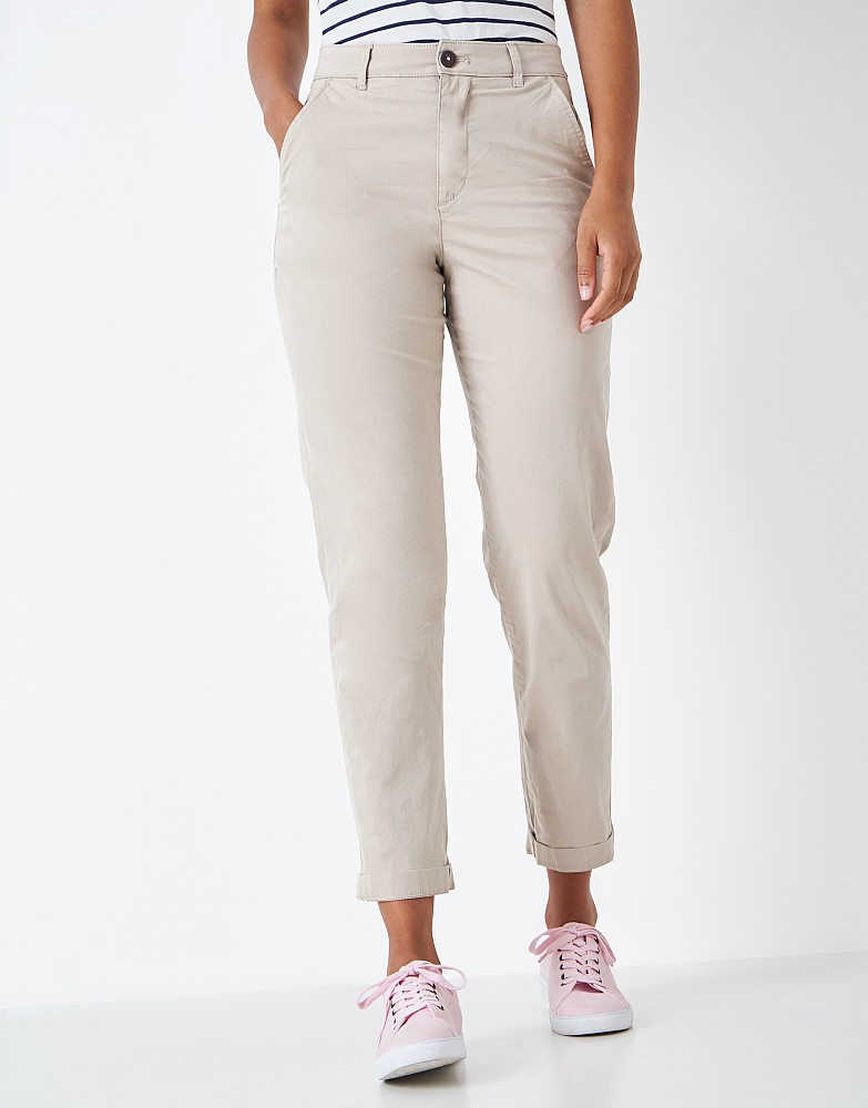Buy Gap women girlfriend chino pants coral pink Online | Brands For Less