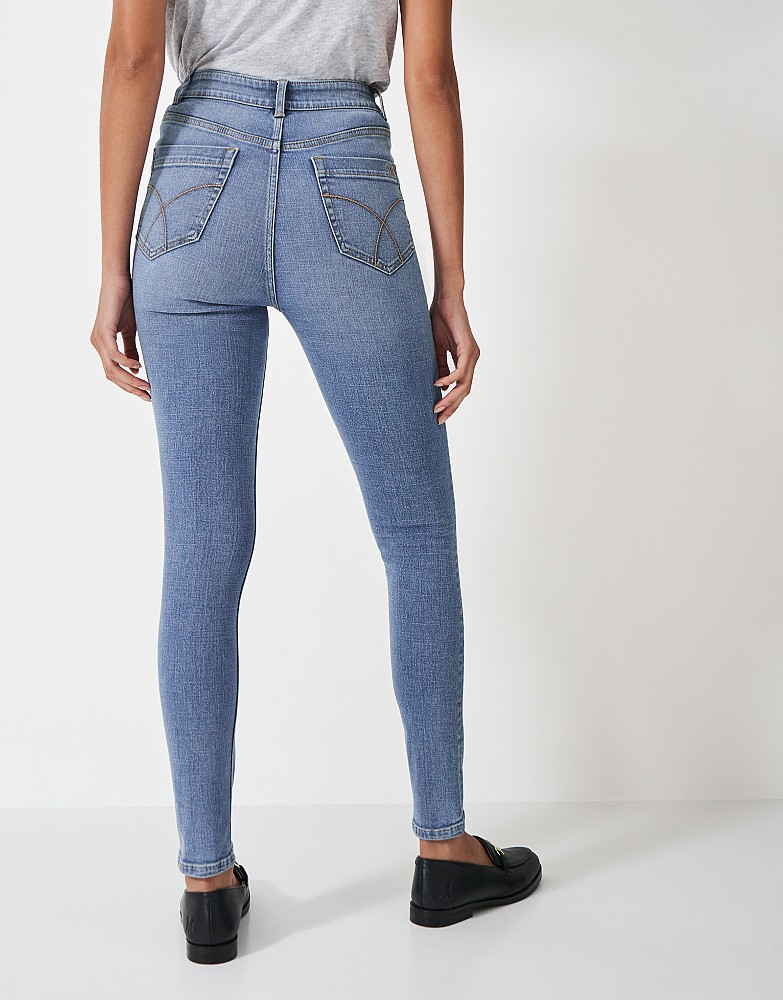 Women's Skinny Jean from Crew Clothing Company - Light Wash