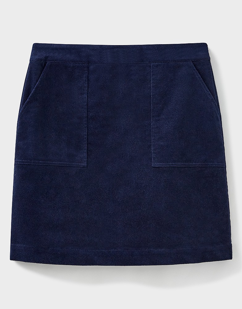 Navy cord 2025 skirt uk