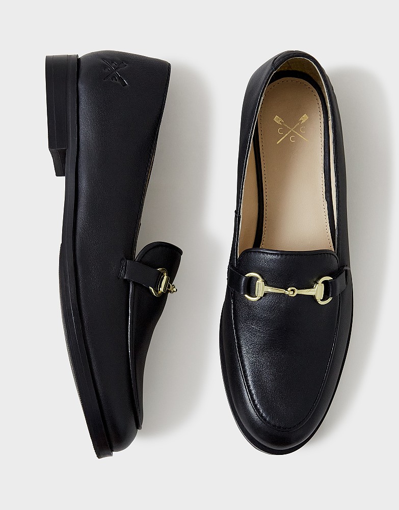 Women's Cora Leather Loafer from Crew Clothing Company