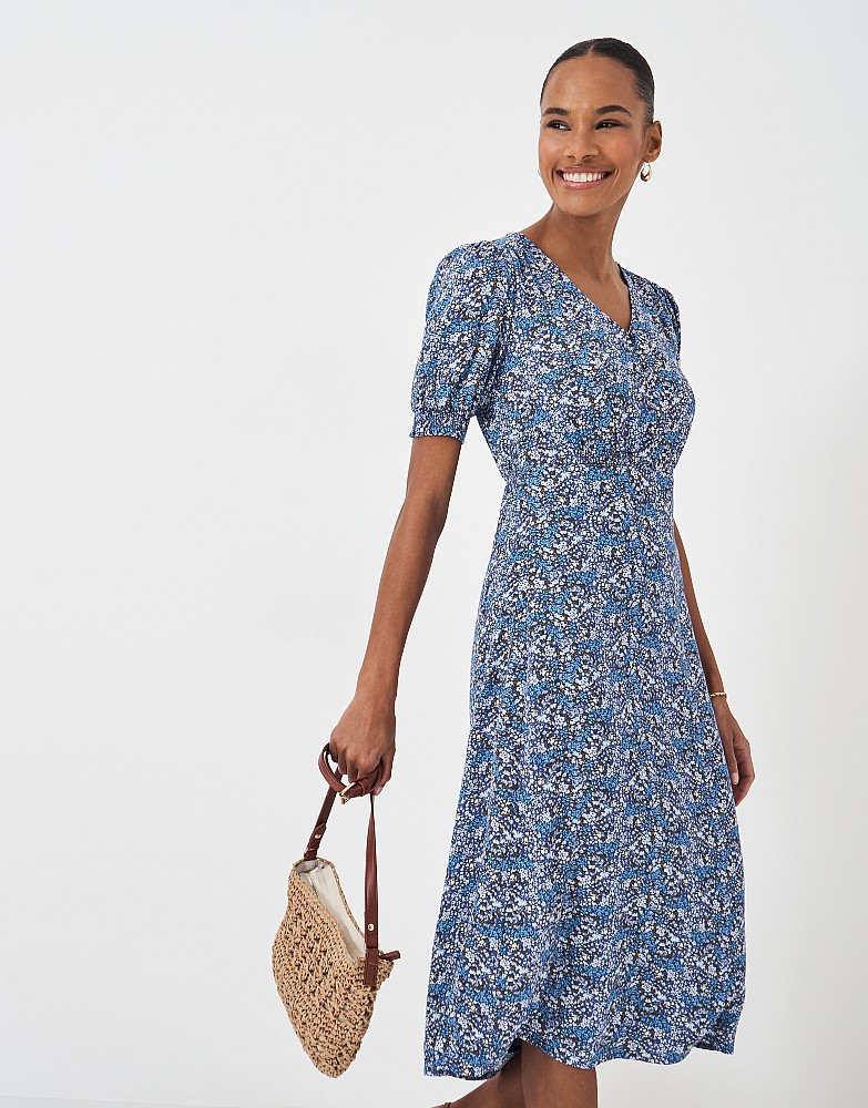 Women's Fleur Tea Dress from Crew Clothing Company