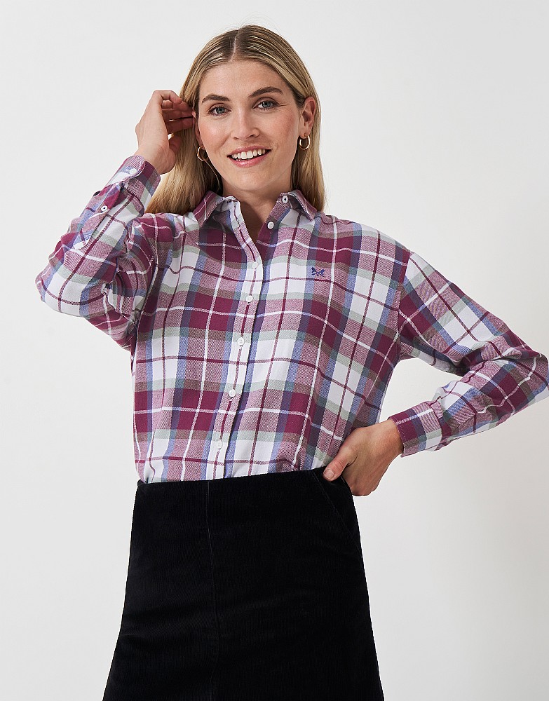 Plaid shirt skirt best sale