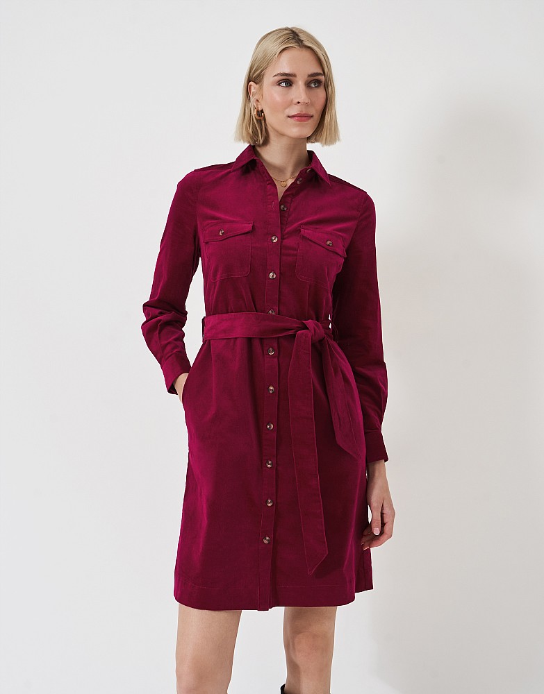 Berry shirt dress online