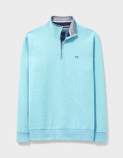 Men's Classic Half Zip Sweatshirt from Crew Clothing Company