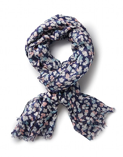 Women's Maple Leaf Scarf in Multi from Crew Clothing