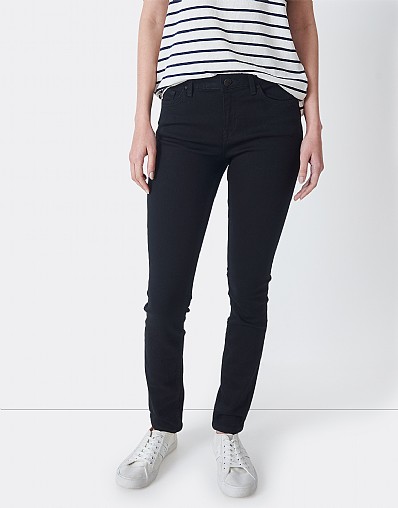 Women's Straight Jean in Dark Rinse from Crew Clothing