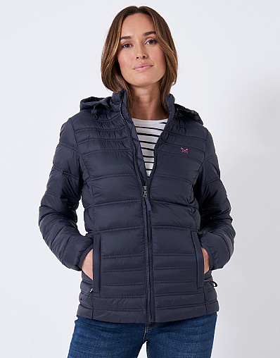 Women\'s Lightweight Padded Jacket Crew from Clothing Company