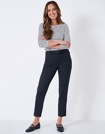 Buy HM Women Black Solid Superstretch Trousers online  Looksgudin